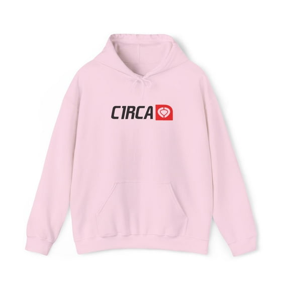 Circa C1rca Footwear Muska Skateboard 00s 90s Vintage Classic SkateHoodie Print - Light Pink / L
