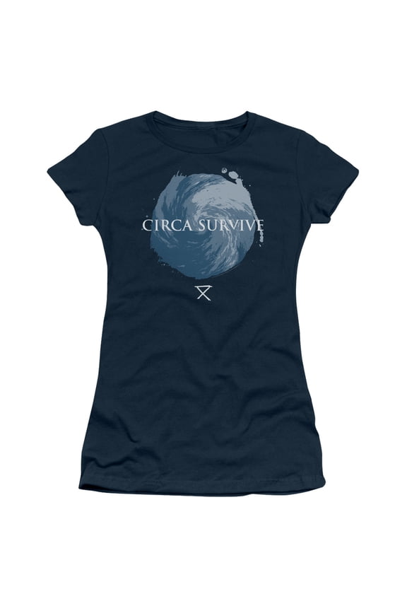 Circa Survive - Storm - Juniors Teen Girls Cap Sleeve Shirt - XX-Large