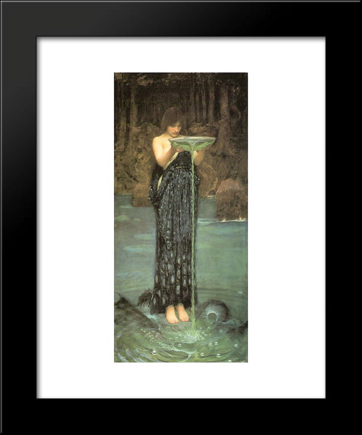 Circe Invidiosa 20x24 Framed Art Print by John William Waterhouse ...