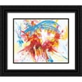 thumbnail image 1 of Circle Art Group 32x26 Black Ornate Wood Framed with Double Matting Museum Art Print Titled - Summer Days, 1 of 4