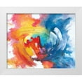 thumbnail image 1 of Circle Art Group 32x26 White Modern Wood Framed Museum Art Print Titled - Calliope, 1 of 4