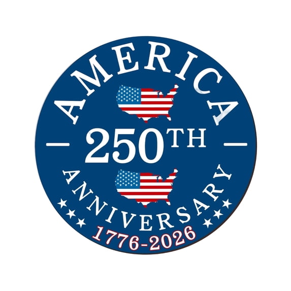 Circle Brooches and Pins for Women 4th of July 250th Anniversary Independence Day, Designer Brooch for Patriotic Decorations, USA Flag of Brooch Pins