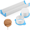 thumbnail image 1 of Circle Cake Pop Mold Set with Tray 9in – Cake Pop Cutter and Kit for Circle Treats – Easy Cake Pop Maker and Baking Molds for Desserts, Baking Cutter Molds Set for Home Baking, Birthday Parties, Wedd, 1 of 4