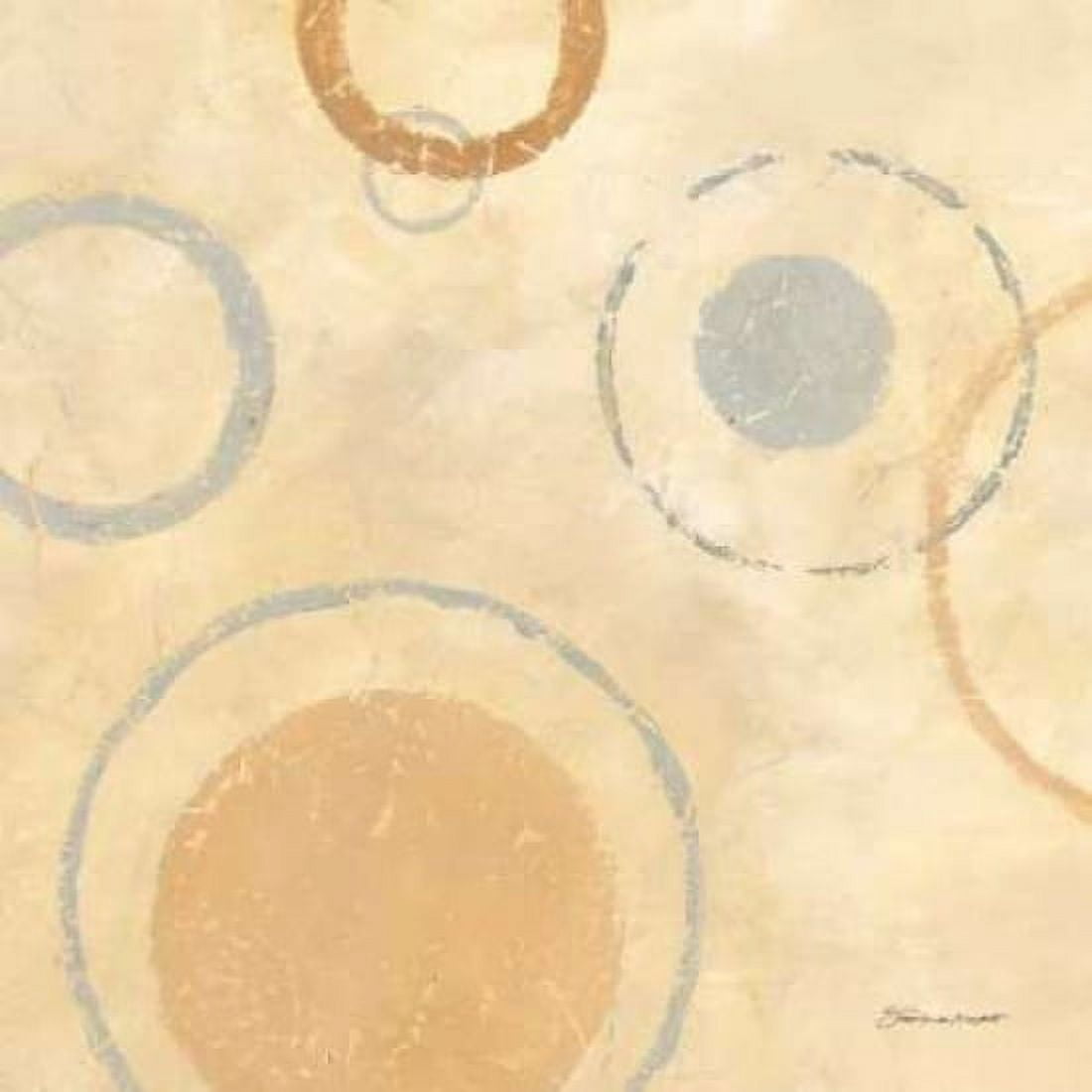 Circle Collage I Canvas Art - Stephanie Marrott (24 x 24)