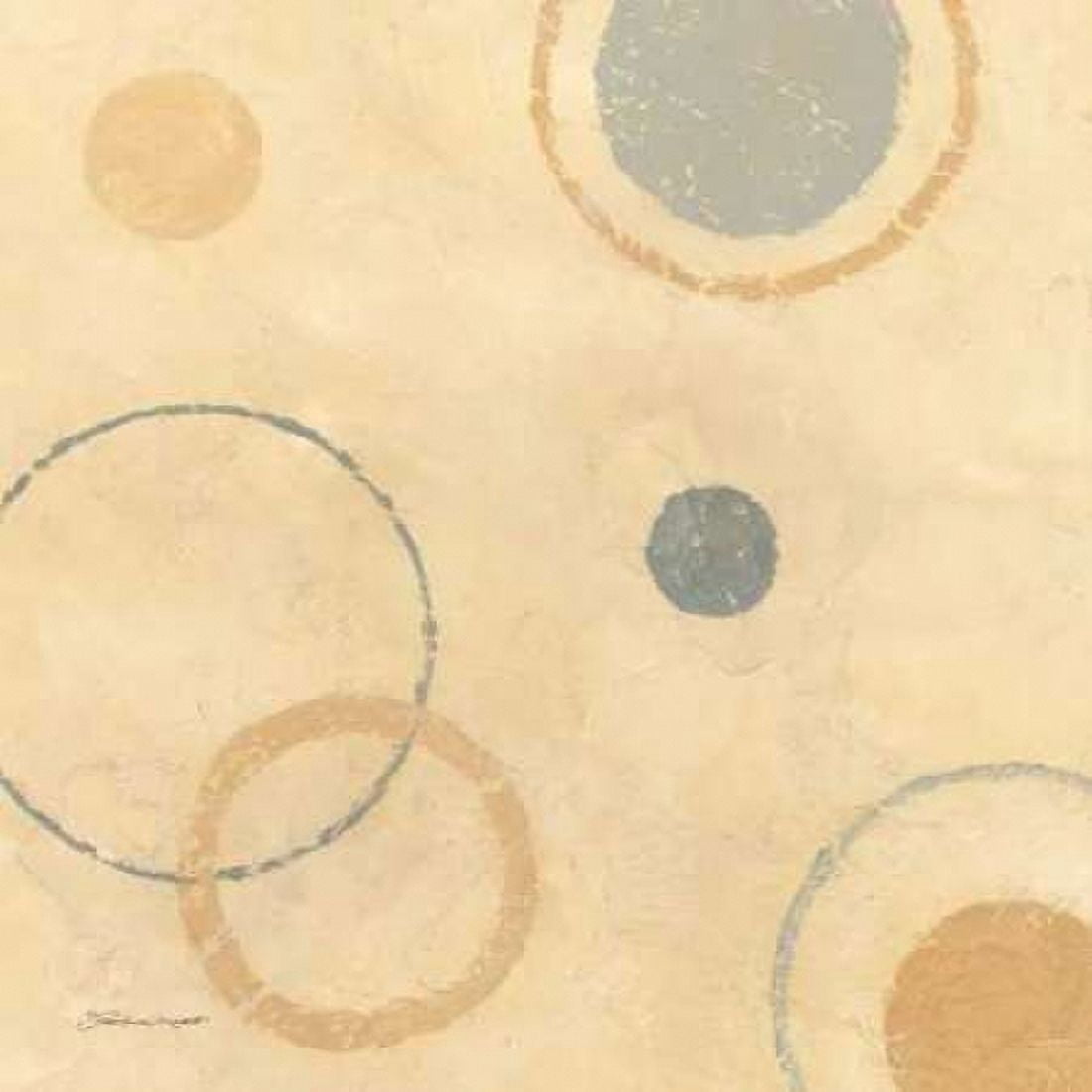 Circle Collage II Canvas Art - Stephanie Marrott (24 x 24)