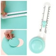 thumbnail image 1 of Circle Cutter for Paper, Circle Paper Cutter, Compass Cutter, Portable Adjustable Rotary Circular Cutter Composite Paper, Home Office, Cardboard Green, 1 of 9