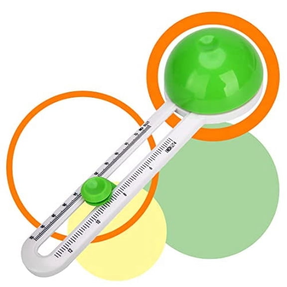 Wailicop Handheld Adjustable Circle Cutter for Cardstock and DIY Crafting, Includes 3 Blades