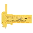 thumbnail image 1 of Circle Cutter for Paper Cardboard Rubber Leather Crafts with Safety Cover Yellow, 1 of 7
