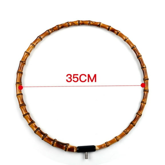 Circle-Design Fishing Landing Net Round Dip Net for Fly Fishing Support with Construction and Plastic Stability Features (35cm)