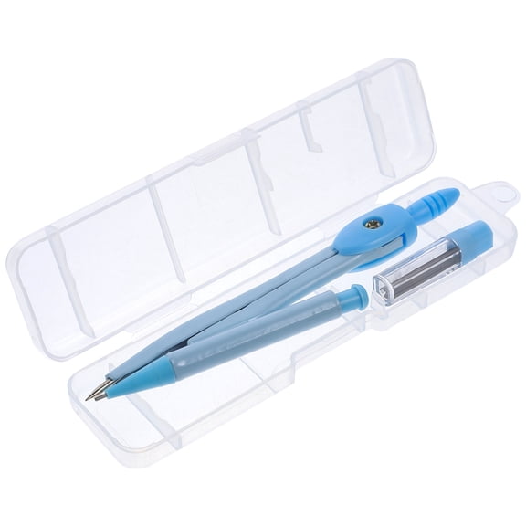 HONITANO Drafting Tools Metal Compasses Blue Teachers Geometry Tools 1 Set