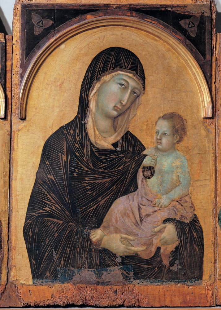 Circle Duccio Di Buoninsegna Canvas Art -  (24 x 36)