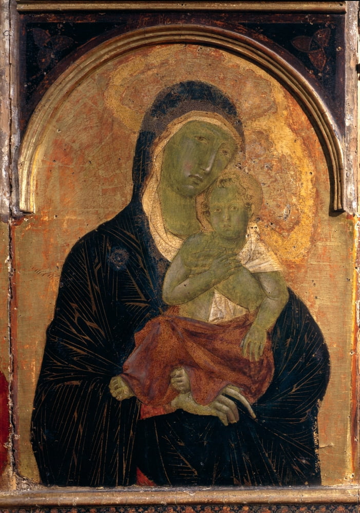 Circle Duccio Di Buoninsegna Canvas Art - (24 x 36)