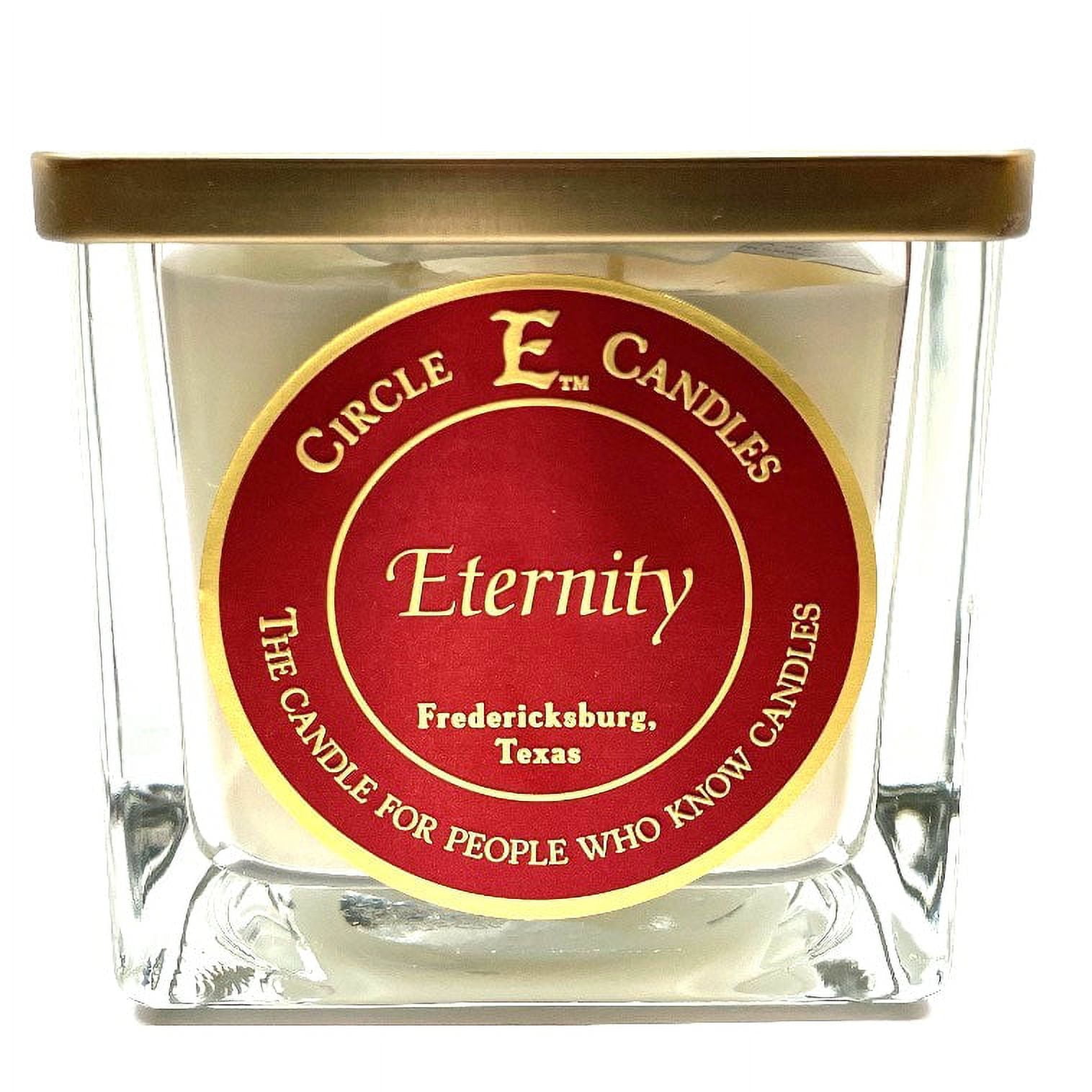 Eternity Scented White Glass Jar Candle, 22oz, 2 Wicks