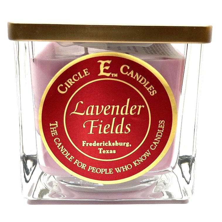 Circle E Candles, Lavender Fields Scent, Extra Large Size Jar Candle