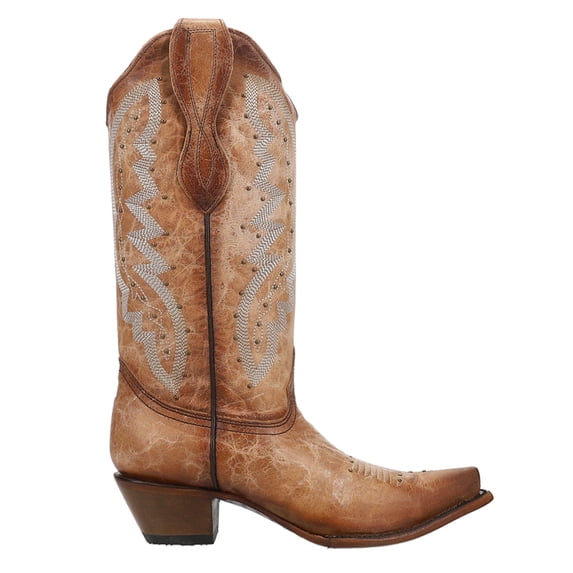 Circle G Women's Ld Western Boot Snip Toe - L2041 10 1/2 M US