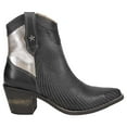 thumbnail image 1 of Circle G by Corral Womens Star Metallic Pointed Toe Zippered Cowboy  Ankle, 1 of 5