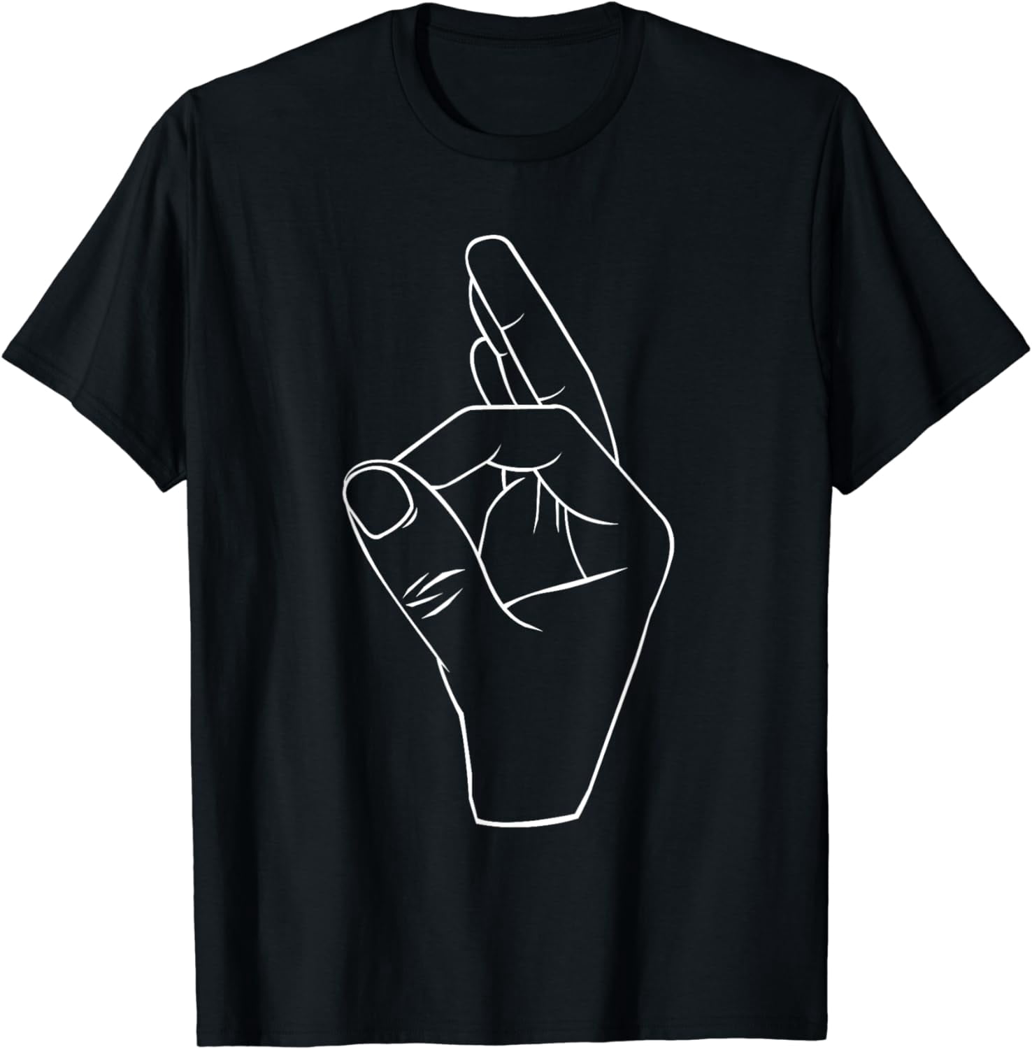 Circle Game You Looked Prank Finger OK Hand Game T-Shirt - Walmart.com
