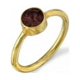 thumbnail image 1 of Circle Garnet Ring, 1 of 1