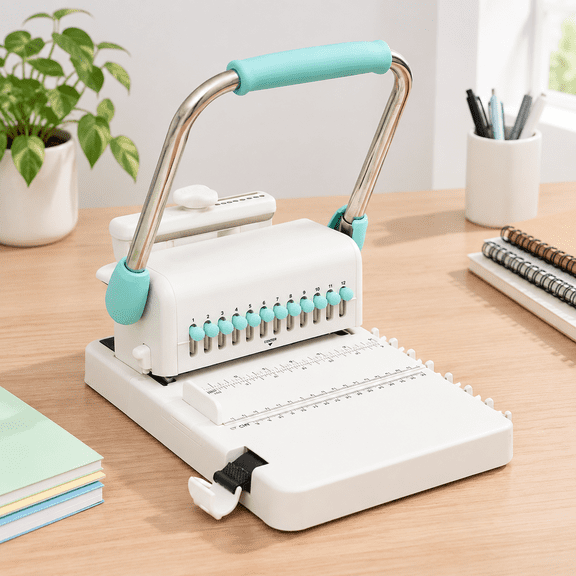 Circle Holes Professional Book Binding Machine Version 2 for Spiral Notebooks Calendars