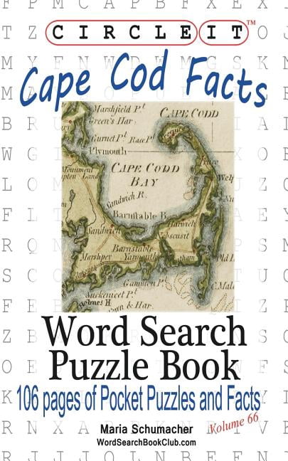 Word Search Cod Circle It, Cape Cod Facts, Word Search, Puzzle Book, (Paperback ...