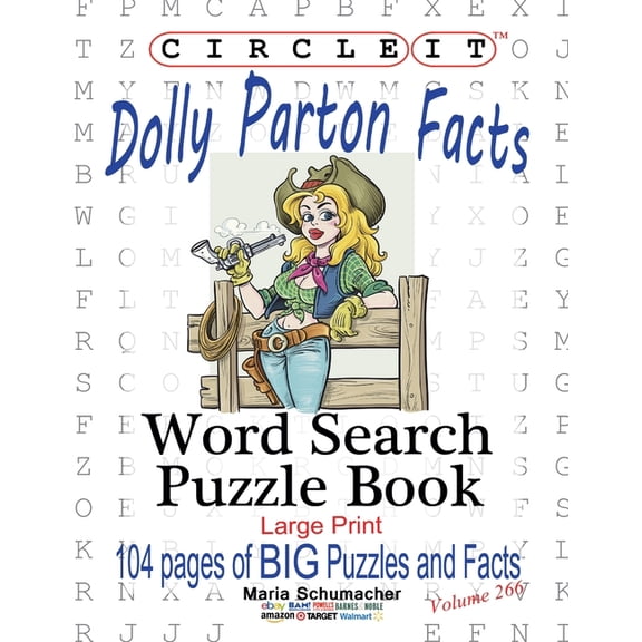 Circle It, Dolly Parton Facts, Word Search, Puzzle Book, (Paperback)