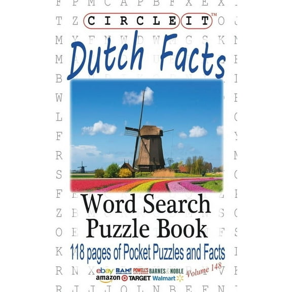 Circle It, Dutch Facts, Word Search, Puzzle Book, (Paperback)