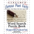 thumbnail image 1 of Circle It, Famous Poet Facts, Book 2, Word Search, Puzzle Book, (Paperback), 1 of 1
