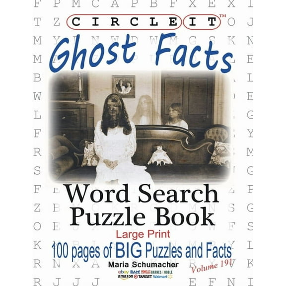 Circle It, Ghost Facts, Word Search, Puzzle Book, (Paperback)