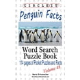 thumbnail image 1 of Pre-Owned Circle It, Penguin Facts, Word Search, Puzzle Book Paperback, 1 of 1