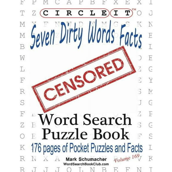 Circle It, Seven Dirty Words Facts, Word Search, Puzzle Book, (Paperback)
