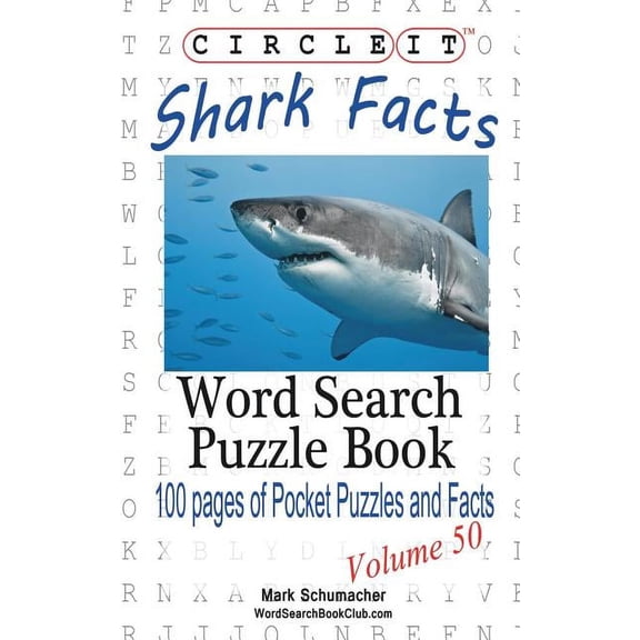 Circle It, Shark Facts, Word Search, Puzzle Book, (Paperback)
