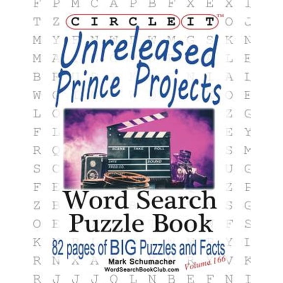 Pre-Owned Circle It, Unreleased Prince Projects, Large Print, Word Search, Puzzle Book, (Paperback)