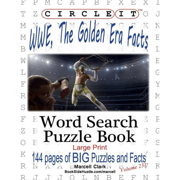 Circle It, WWE, The Golden Era Facts, Word Search, Puzzle Book, (Paperback)