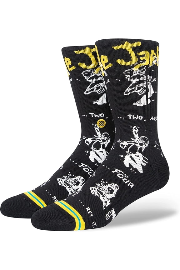 Circle Jerks Circle Jerks Crew Socks [Yellow]
