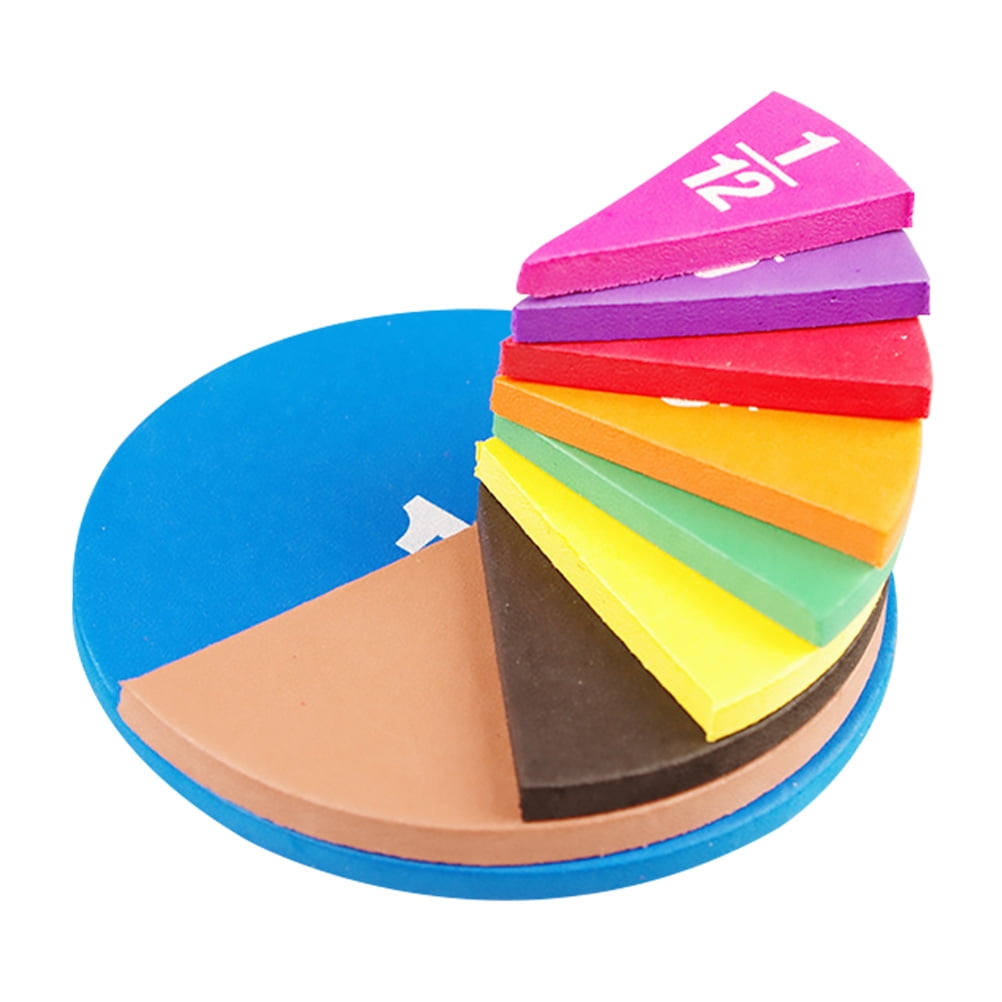 Circle Elementary School Math Teaching Aids Fraction