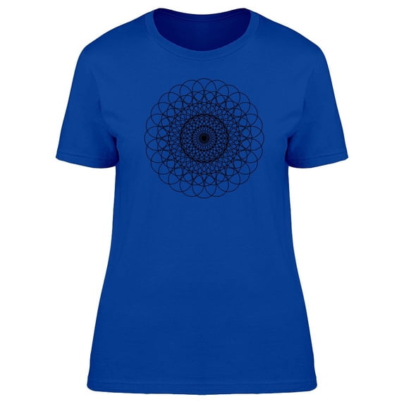 Circle Mandala Design Tee Women's -Image by Shutterstock