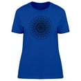 thumbnail image 1 of Circle Mandala Design T-Shirt Women -Image by Shutterstock, Female Large, 1 of 2