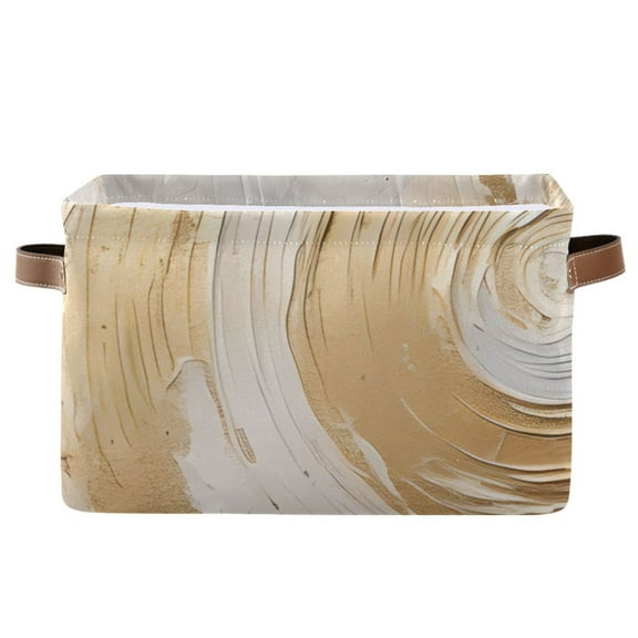 Circle Marble Storage Bins Baskets With Handles Storage Box Clothes Organizer Organization Toys