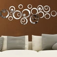 thumbnail image 1 of Circle Mirror Tiles Wall StiforCKers Bedroom Decal Self-Adhesive DIY Home Art Decor, 1 of 4