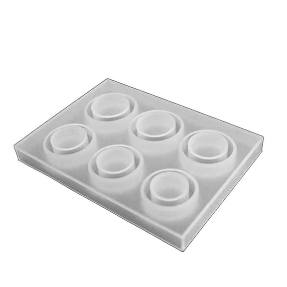 Circle Modeling Mold Resin Rings Casting Mould Pendant Jewelry Making Epoxy DIY