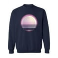 thumbnail image 1 of Circle Neon Design Sweatshirt Women -Image by Shutterstock, Female Large, 1 of 4