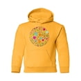 thumbnail image 1 of Circle Of Flowers Hoodie Juniors -Image by Shutterstock,  Medium, 1 of 4