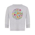 thumbnail image 1 of Circle Of Flowers Long Sleeve Toddler -Image by Shutterstock,  5 Toddler, 1 of 4