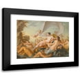 thumbnail image 1 of Circle Of François Boucher 24x19 Black Modern Framed Museum Art Print Titled - The Triumph of Venus, 1 of 5