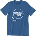 thumbnail image 1 of Circle Of Trust You Insecure Funny Family Humor Men's T-Shirt, 1 of 4