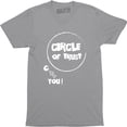 thumbnail image 1 of Circle Of Trust You Insecure Funny Family Humor Men's Tee Shirt, 1 of 4