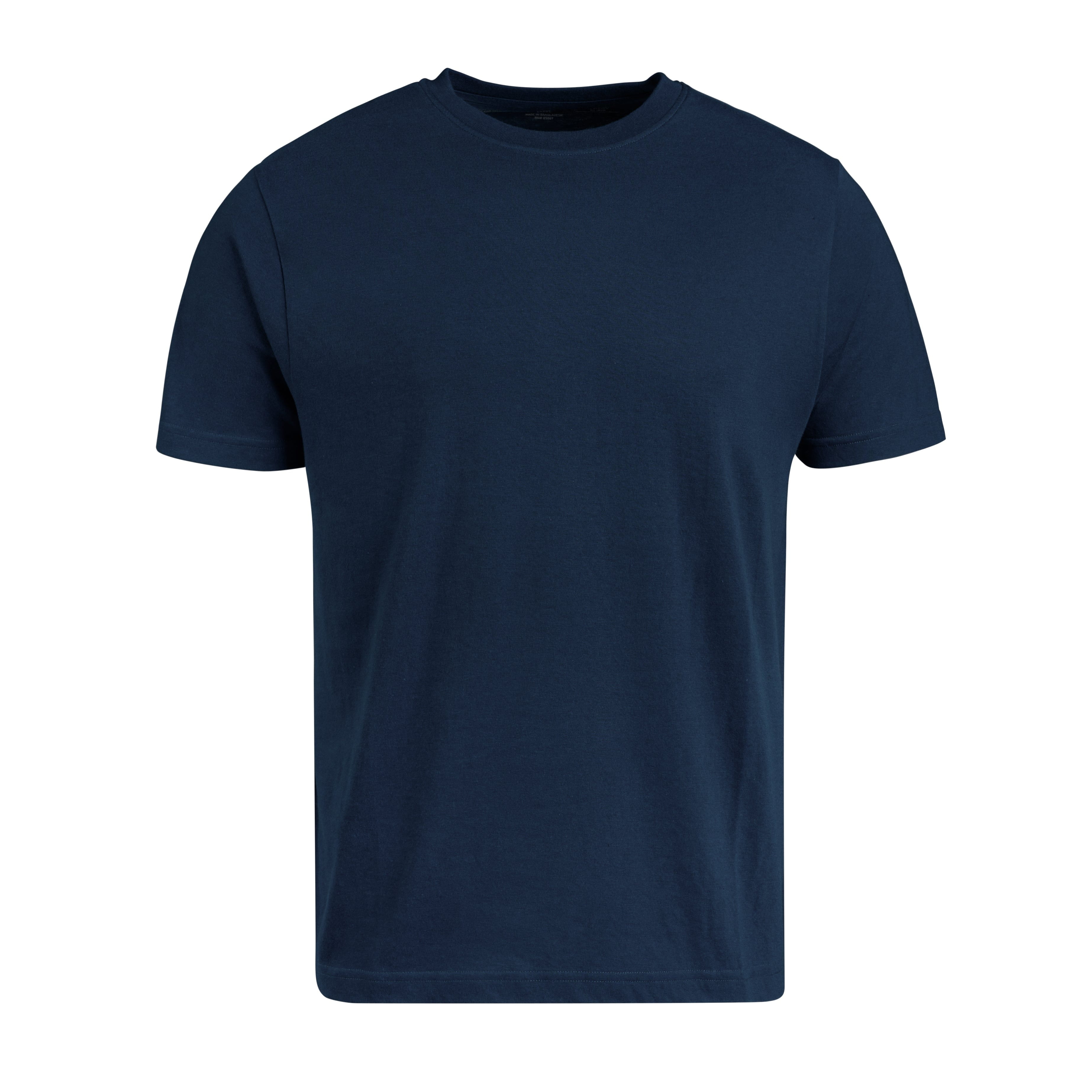 Circle One Men's Crew Neck T-Shirt For Men, Athletic Cut - Navy ...