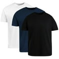 thumbnail image 1 of Circle One Men's Crew-Neck T-Shirt 3-Pack - Light Blue, Bluestone, Cardinal Red, 1 of 9