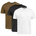 thumbnail image 1 of Circle One Men's Crew-Neck T-Shirts For Men 3-Pack - Carbon, Army Green, White, 1 of 9