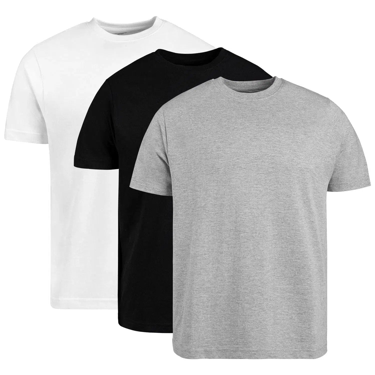 新作限定BASIC CREW NECK PACK TEE Athletic Works Men's and Big Men's Crew Neck Tee, 2-Pack